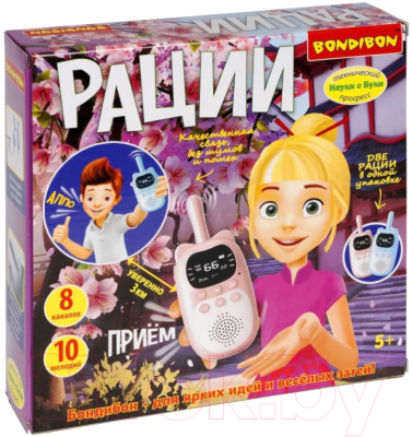Рация игрушечная Bondibon Кошки / ВВ5402