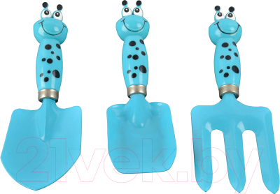 Набор садовых инструментов Чудесный Сад Юный Садовник GT-001 (голубой) - фото