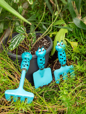 Набор садовых инструментов Чудесный Сад Юный Садовник GT-001 (голубой)