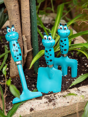 Набор садовых инструментов Чудесный Сад Юный Садовник GT-001 (голубой)