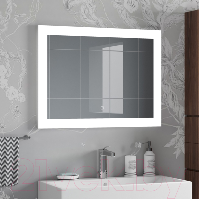 Зеркало Континент Relax Led 90x70