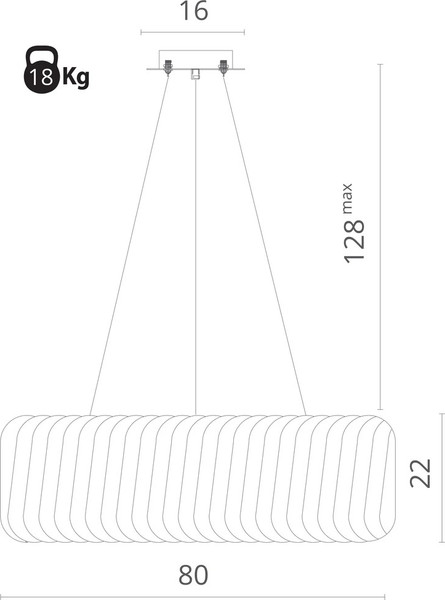 Люстра Divinare Megan 7568/02 LM-12