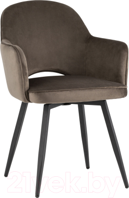 Стул Stool Group Венера / MC16-2F KD HLR-49 (велюр коричневый) - фото