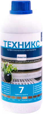Пропитка для дерева Техникс Акватон - фото