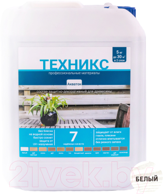 Пропитка для дерева Техникс Акватон - фото
