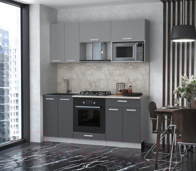 Готовая кухня Интерлиния Мила Лайт 1.8 ВТ