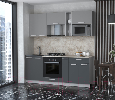 Готовая кухня Интерлиния Мила Лайт 2.0 ВТ