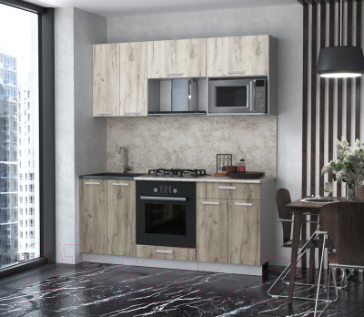 Готовая кухня Интерлиния Мила Лайт 1.8 ВТ