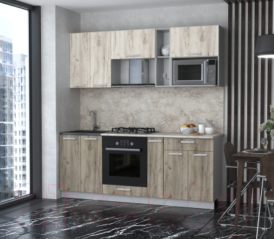 Готовая кухня Интерлиния Мила Лайт 2.0 ВТ