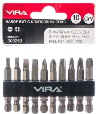 Набор бит Vira 303253 - фото