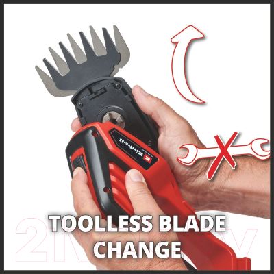 Кусторез аккумуляторный Einhell GE-CG 18/100 Li T Solo (3410310)