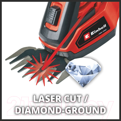 Кусторез аккумуляторный Einhell GE-CG 18/100 Li T Solo (3410310)