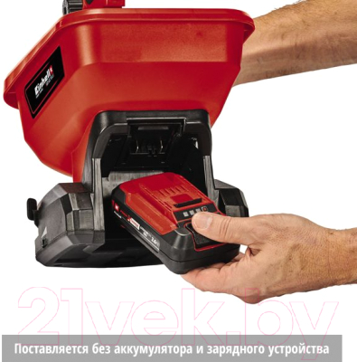 Разбрасыватель садовый Einhell GE-US 18 Li-Solo (3415410)