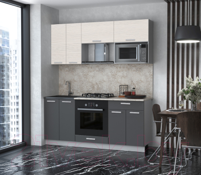 Готовая кухня Интерлиния Мила Лайт 1.8 ВТ