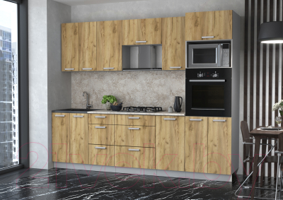 Кухонный гарнитур Интерлиния Мила Лайт 2.6 ВТ