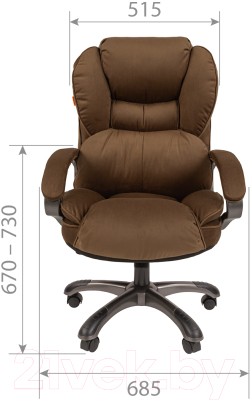 Кресло офисное Chairman Home 434 (Т-14 коричневый)