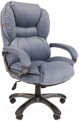 Кресло офисное Chairman Home 434 (Т-71 голубой) - фото
