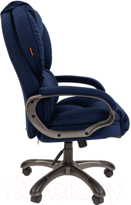 Кресло офисное Chairman Home 434 (Т-82 синий)