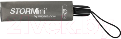 Зонт складной Impliva ST-9-PMS COOL GREY 9C