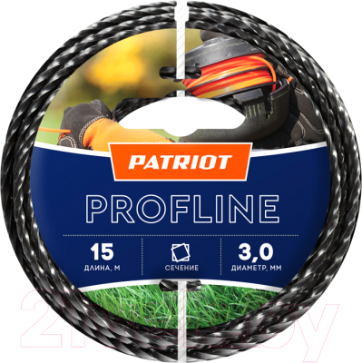 Леска для триммера PATRIOT Profline D 3.0мм/15м - фото