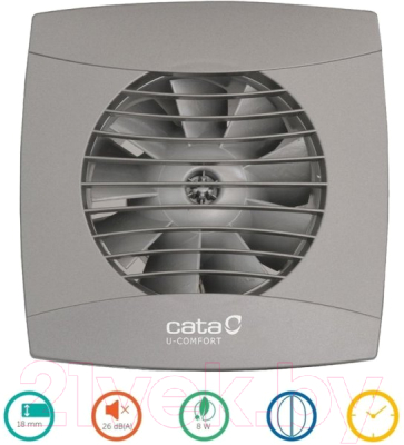 Вентилятор накладной Cata UC-10 Timer