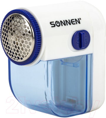 Машинка для удаления катышков Sonnen FS-8808 / 455464 (белый/синий)