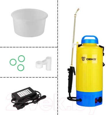 Опрыскиватель аккумуляторный Deko DKSP11 / 065-0950 (8л)