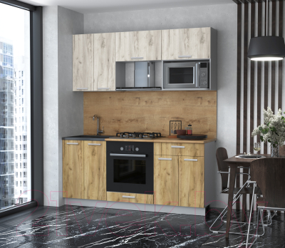 Готовая кухня Интерлиния Мила Лайт 1.8 ВТ