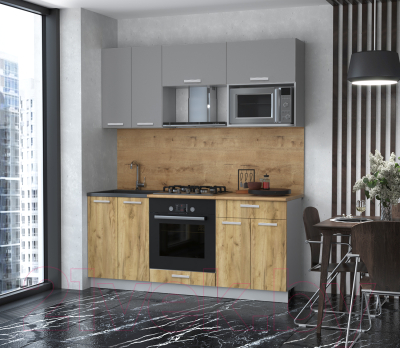 Готовая кухня Интерлиния Мила Лайт 1.8 ВТ