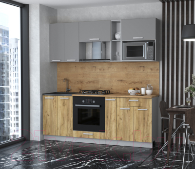 Готовая кухня Интерлиния Мила Лайт 2.0 ВТ