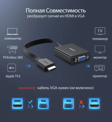 Конвертер цифровой Ugreen MM103 / 40248