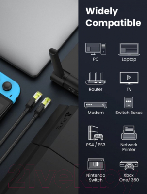 Кабель Ugreen NW150 / 80425