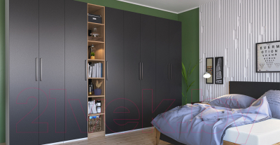 Шкаф Мебель-Неман Отис МН-039-04 П2