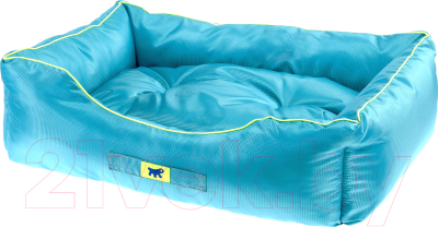 Лежанка для животных Ferplast Jazzy 80 / 81152015 (голубой) - фото