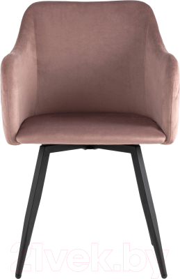 Стул Stool Group Ника / MC66-5F KD HLR-44 (велюр пыльно-розовый)