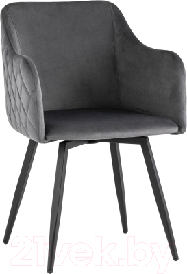 Стул Stool Group Ника / MC66-5F KD HLR-21 (велюр серый) - фото