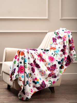 Плед для малышей TexRepublic Бабочки TF FN 903 1114 / 8698