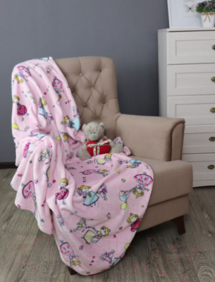 Плед для малышей TexRepublic Принцесса TF FN 910PI 1114 / 8693