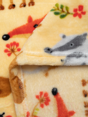 Плед для малышей TexRepublic Лесные жители TF FN 914 1114 / 8696 - фото