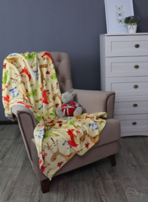 Плед для малышей TexRepublic Лесные жители TF FN 914 1114 / 8696