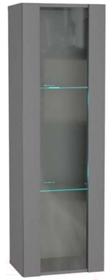 Шкаф навесной НК Мебель Point тип-21 / 71775200 (серый графит) - фото