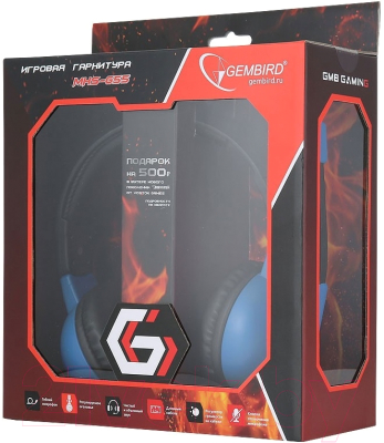 Наушники-гарнитура Gembird MHS-G55