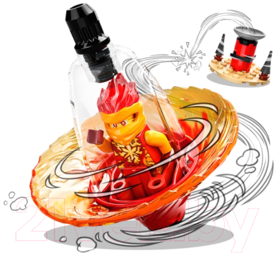 Конструктор Lego Ninjago Обучение кружитцу ниндзя Кая / 70688