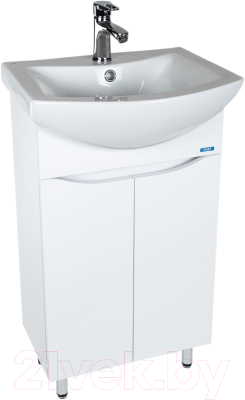 Тумба под умывальник Viant Рим Балтика 50 / VRIM50BA-T2ST - фото