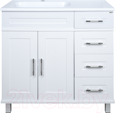 Тумба под умывальник Misty Купер 90 / П-Куп01090-0124ЯЛ - фото