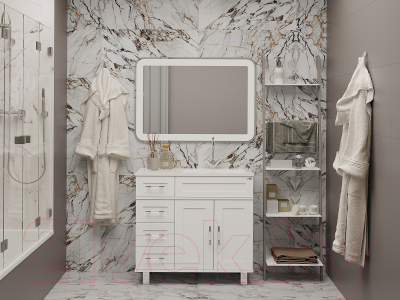 Тумба под умывальник Misty Купер 90 / П-Куп01090-0124ЯЛ