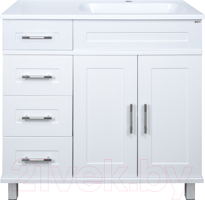 Тумба под умывальник Misty Купер 90 / П-Куп01090-0124ЯП - фото
