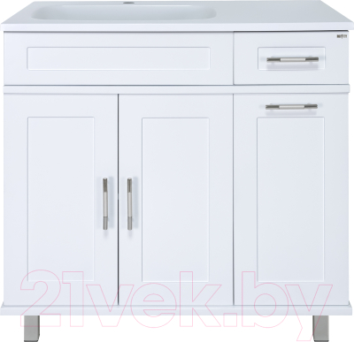 Тумба под умывальник Misty Купер 90 / П-Куп01090-012БкЛ - фото