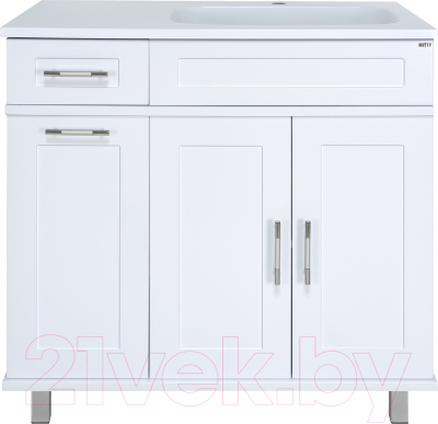 Тумба под умывальник Misty Купер 90 / П-Куп01090-012БкП - фото