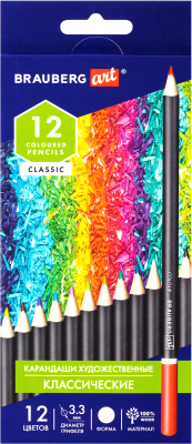 Набор цветных карандашей Brauberg Art Classic / 181536 - фото